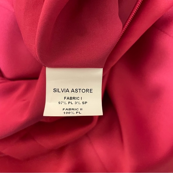 NWOT SILVIA ASTORE ANISSA DRESS - PINK, SIZE 40 (US 4) - Picture 7 of 7